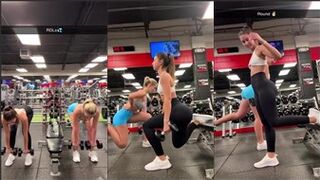 Mikaela Lafuente  Gym Session With Skyler