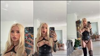 Babyfooji Nude Boobs Mirror Selfies