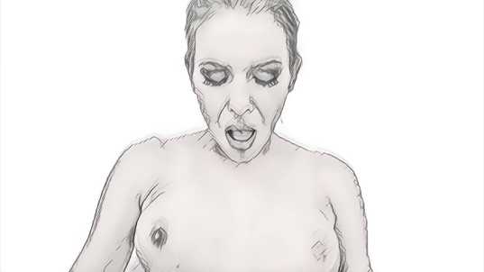 10. Download full pics of The live drawing from creativeporn.com