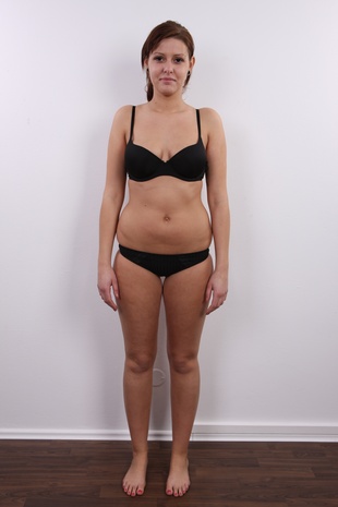 8. Download full pics of model Denisa (21) from czechcasting.com