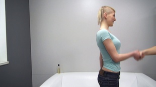 12. Download full pics of Karolina (18) from czechcasting.com