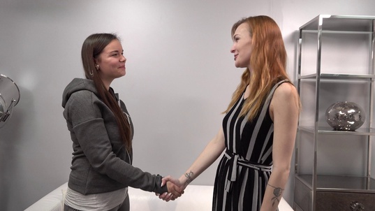 12. Download full pics of Alena (23) from czechcasting.com