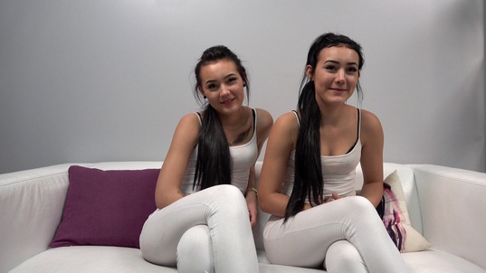 1. Download full pics of Zlata (18) & Karolina from czechcasting.com