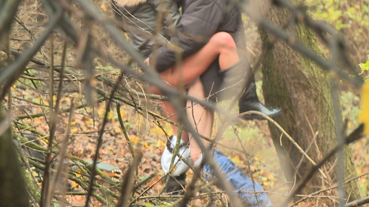 4. Download full pics of Nympho rides a grandpa in bushes from czechexperiment.com