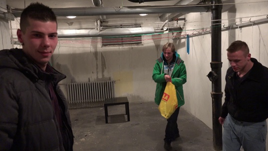 6. Download full pics of Mechanic Virgins Torn Open – Butts for Bills in a Dirty Pram Room from czechgaycouples.com