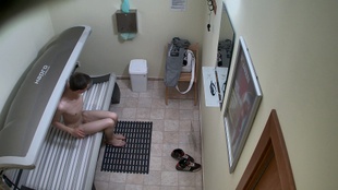 6. Download full pics of Slim Twink Caught Stroking Solo in Solarium from czechgaysolarium.com