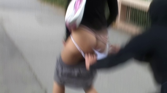 5. Download full pics of Skirt Down, Ass Out – She Never Saw It Coming from czechjacker.com