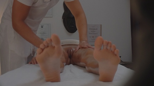 7. Download full pics of Supermodel Gets Down and Dirty on the Massage Table from czechmassage.com