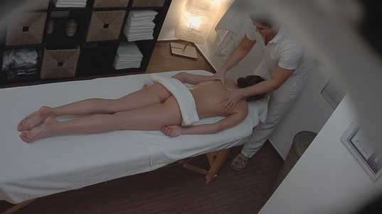 5. Download full pics of Brunette Can’t Get Enough of Her Masseur’s Fingers from czechmassage.com