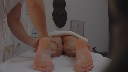 6. Download full pics of Brunette Can’t Get Enough of Her Masseur’s Fingers from czechmassage.com