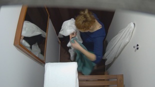 12. Download full pics of 烈焰红发女郎让按摩师深入体验 from czechmassage.com