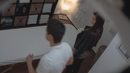 1. Download full pics of Stunning Brunette’s First Fuck with Her Masseur from czechmassage.com