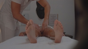 9. Download full pics of Beauty Gets Her Pussy Teased to Orgasm from czechmassage.com