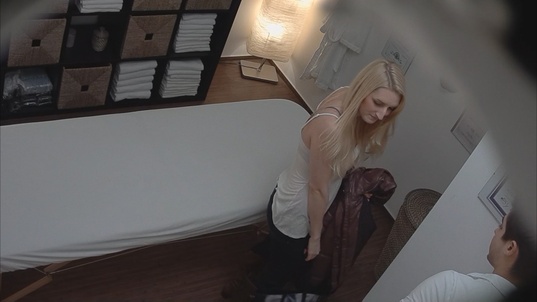 1. Download full pics of 18-Year-Old Blonde Moans as She’s Getting Fingered from czechmassage.com