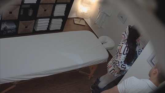 1. Download full pics of Barely Legal 18-Year-Old Fucks Her Masseur Hard from czechmassage.com