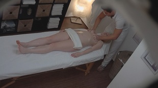 8. Download full pics of Blonde Diva Blows Her Masseur Like a Pro from czechmassage.com