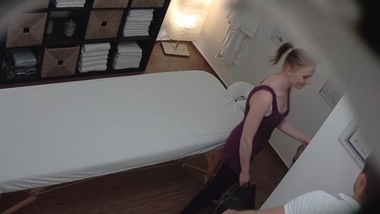 1. Download full pics of Redhead Model Fucks Her Masseur and Loves It from czechmassage.com