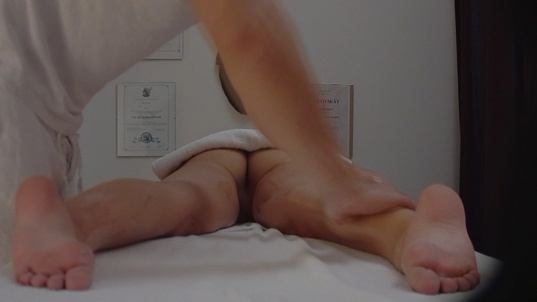 5. Download full pics of Brunette Model Gets Her Ass Pounded During Massage from czechmassage.com