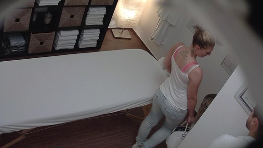 1. Download full pics of Blonde Begs for More Cock During Her Massage from czechmassage.com