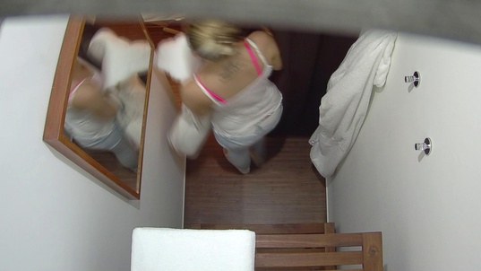 12. Download full pics of Blonde Begs for More Cock During Her Massage from czechmassage.com