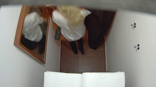 12. Download full pics of Blonde Moans Loudly During Erotic Massage from czechmassage.com