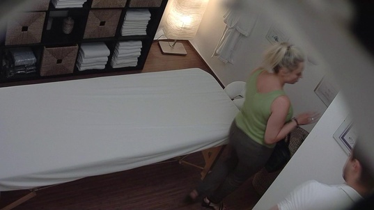 1. Download full pics of Thick Busty MILF Takes Cock Deep During Massage from czechmassage.com