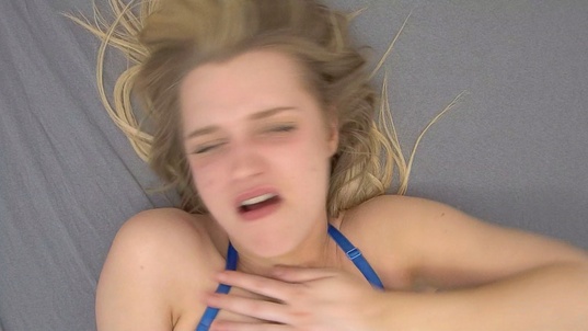 1. Download full pics of Blonde Plays with Her Youthful Pussy from czechorgasm.com