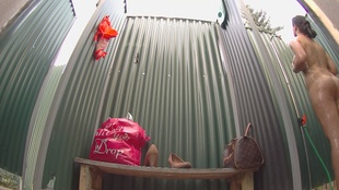 4. Download full pics of Brunette in a Miniskirt from czechpool.com