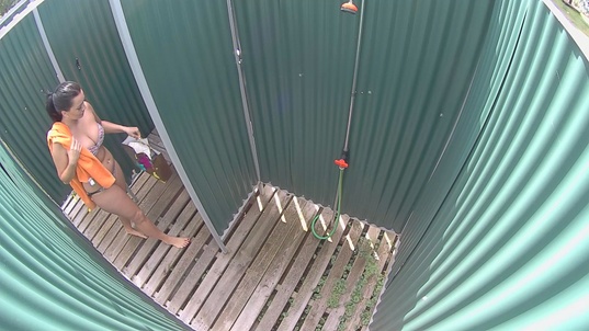 1. Download full pics of Pierced Busty Beauty Gets Wet and Wild from czechpool.com