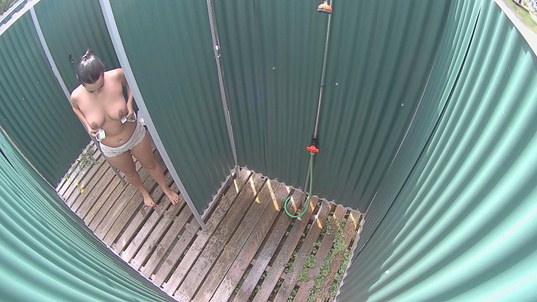 6. Download full pics of Pierced Busty Beauty Gets Wet and Wild from czechpool.com