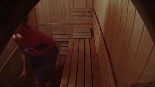 6. Download full pics of Naked Friends Get Freaky in Sauna from czechsauna.com