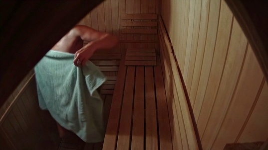 6. Download full pics of Mature Brunette and Blonde Teen Flash It All from czechsauna.com