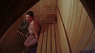 4. Download full pics of Busty Bitch vs Beauty in Sauna Battle from czechsauna.com
