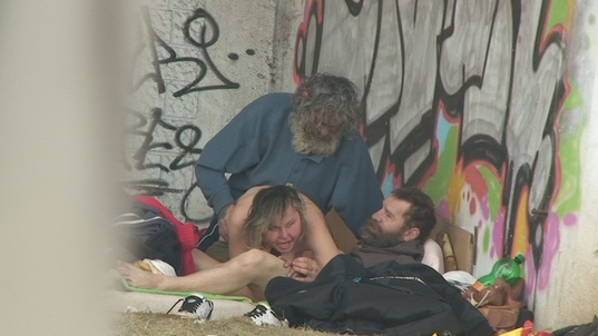 9. Download full pics of Homeless Couple Sex on Camera – Zero Shame! from czechsnooper.com
