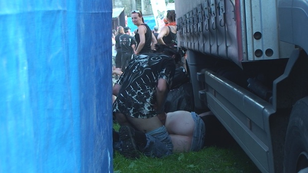 1. Download full pics of Festival Trashy Fun – Crazy Sex Behind a Trailer from czechsnooper.com