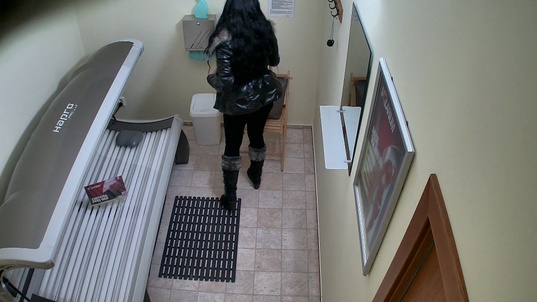 1. Download full pics of Brunette’s Free Pussy Flash—Yet Again from czechsolarium.com