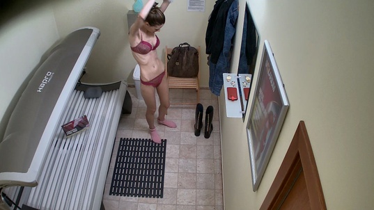 2. Download full pics of Slim Teen Gets Caught Naked in Solarium from czechsolarium.com