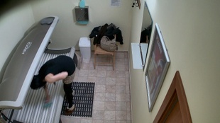 1. Download full pics of Smooth-Shaved Brunette Flashes Everything from czechsolarium.com