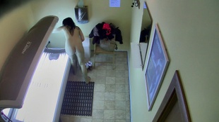 6. Download full pics of Smooth-Shaved Brunette Flashes Everything from czechsolarium.com