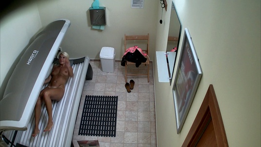 3. Download full pics of Hot Blonde Flashes Her Ass and Pussy from czechsolarium.com