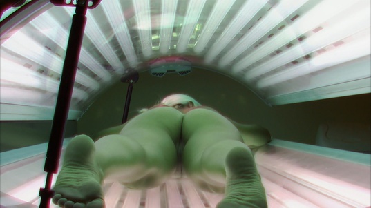 6. Download full pics of Hot Blonde Flashes Her Ass and Pussy from czechsolarium.com