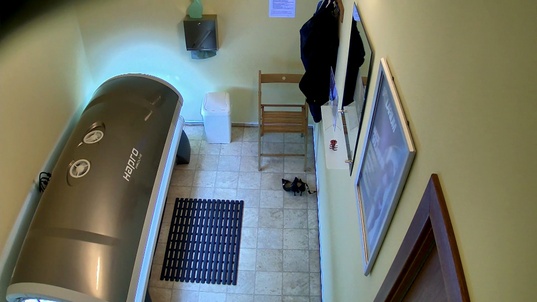 5. Download full pics of MILF With Massive Tits Bares All in Solarium from czechsolarium.com