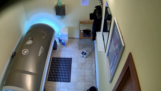 5. Download full pics of Young Brunette Returns for Another Show from czechsolarium.com