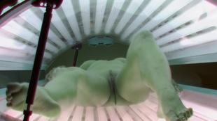 4. Download full pics of Busty Brunette Shows Off Her Massive Tits from czechsolarium.com