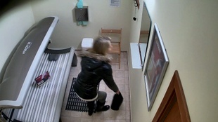 1. Download full pics of Blonde Slut Strips Down for the Fourth Time from czechsolarium.com