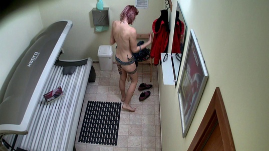 2. Download full pics of Tattooed Babe Shows Off Pierced Pussy from czechsolarium.com