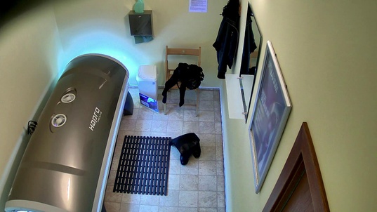 5. Download full pics of Dark-Haired MILF Bares Her Long Hair and Big Tits from czechsolarium.com