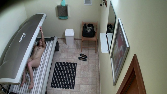 3. Download full pics of Brunette Babe Masturbates for a Free Show from czechsolarium.com