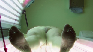 4. Download full pics of Brunette Slut Visits Solarium for Round 2 from czechsolarium.com