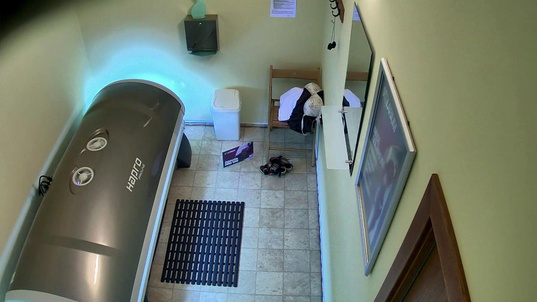 5. Download full pics of Hairy Goddess Caught in Solarium from czechsolarium.com